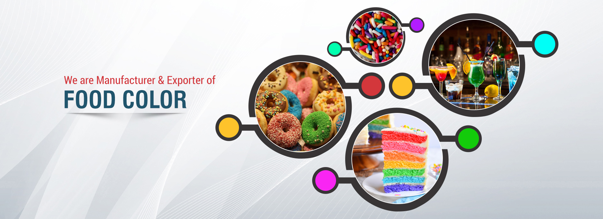 Food Color Manufacturer and Exporter in India